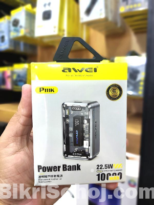 Title:-Awei P111K 10000mAh Power bank